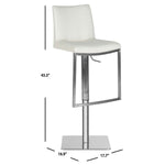 Safavieh Ember Swivel Bar Stool , FOX3009 - White