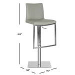 Safavieh Ember Swivel Bar Stool , FOX3009 - Grey