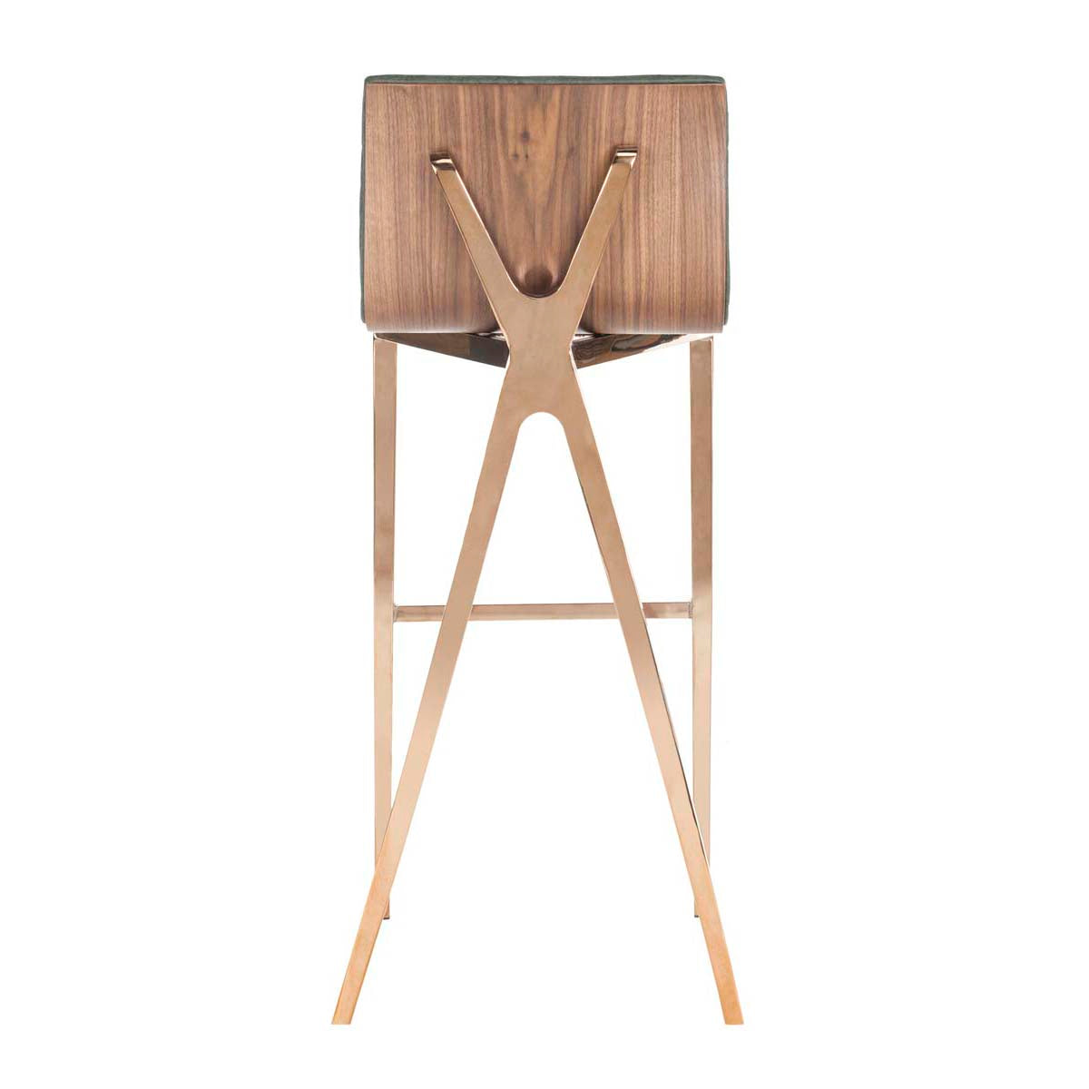 Safavieh Mckay Bar Stool , FOX3016 - Ash Green/Copper