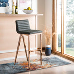 Safavieh Mckay Bar Stool , FOX3016 - Ash Green/Copper