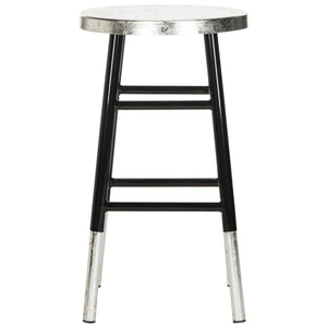 Safavieh Kenzie Silver Dipped Counter Stool , FOX3211