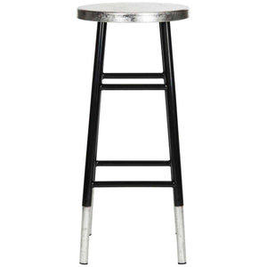 Safavieh Kenzie 30''H Silver Dipped Bar Stool , FOX3212