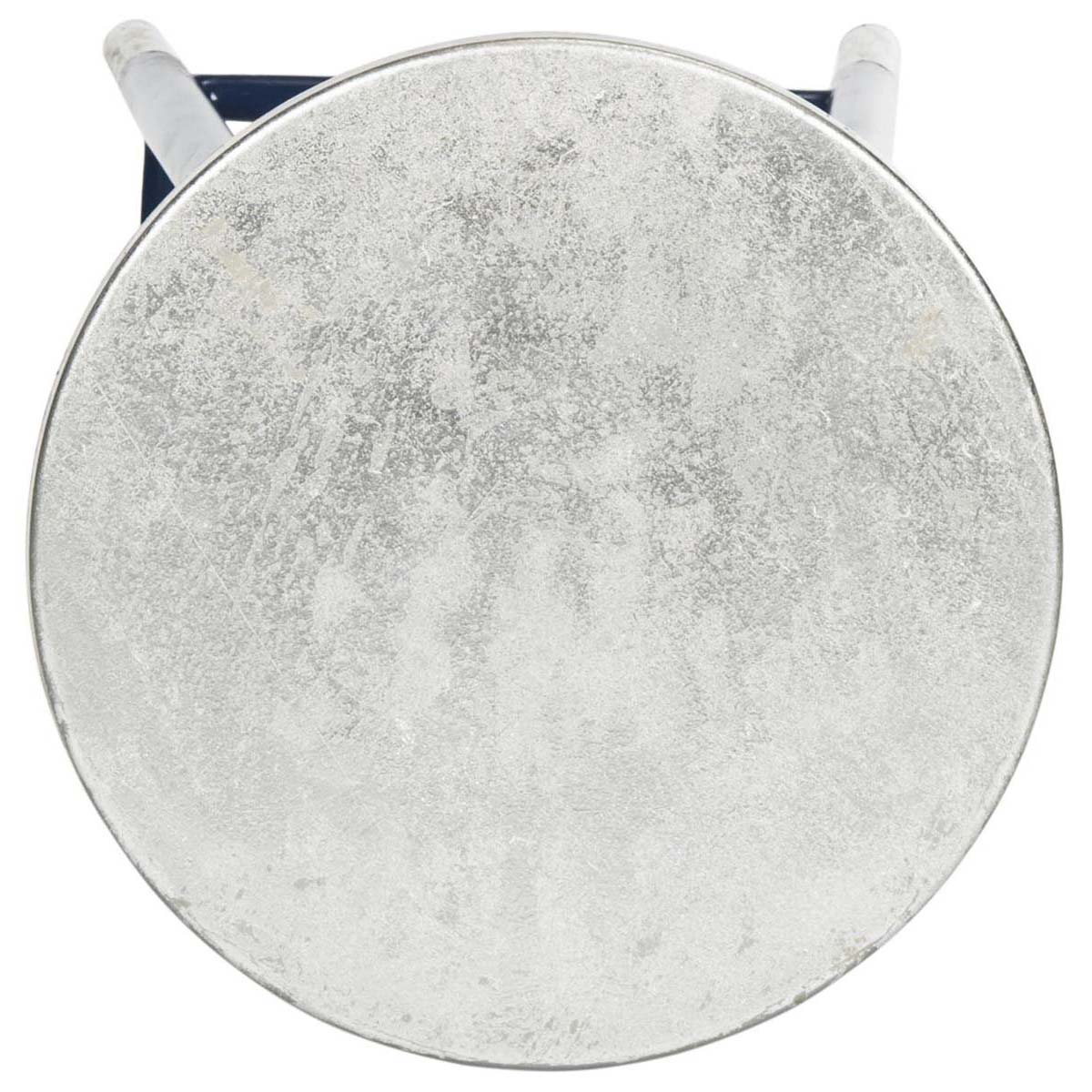 Safavieh Kenzie 30''H Silver Dipped Bar Stool , FOX3212 - Navy/Silver