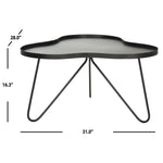 Safavieh Lenna Coffee Table , FOX3216 - Black/Iron