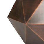 Safavieh Astrid Faceted Coffee Table , FOX3223 - Copper