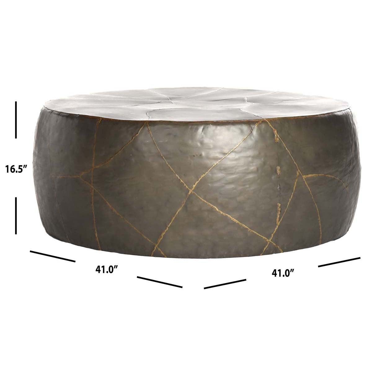 Safavieh Vernice Coffee Table , FOX3234 - Silver