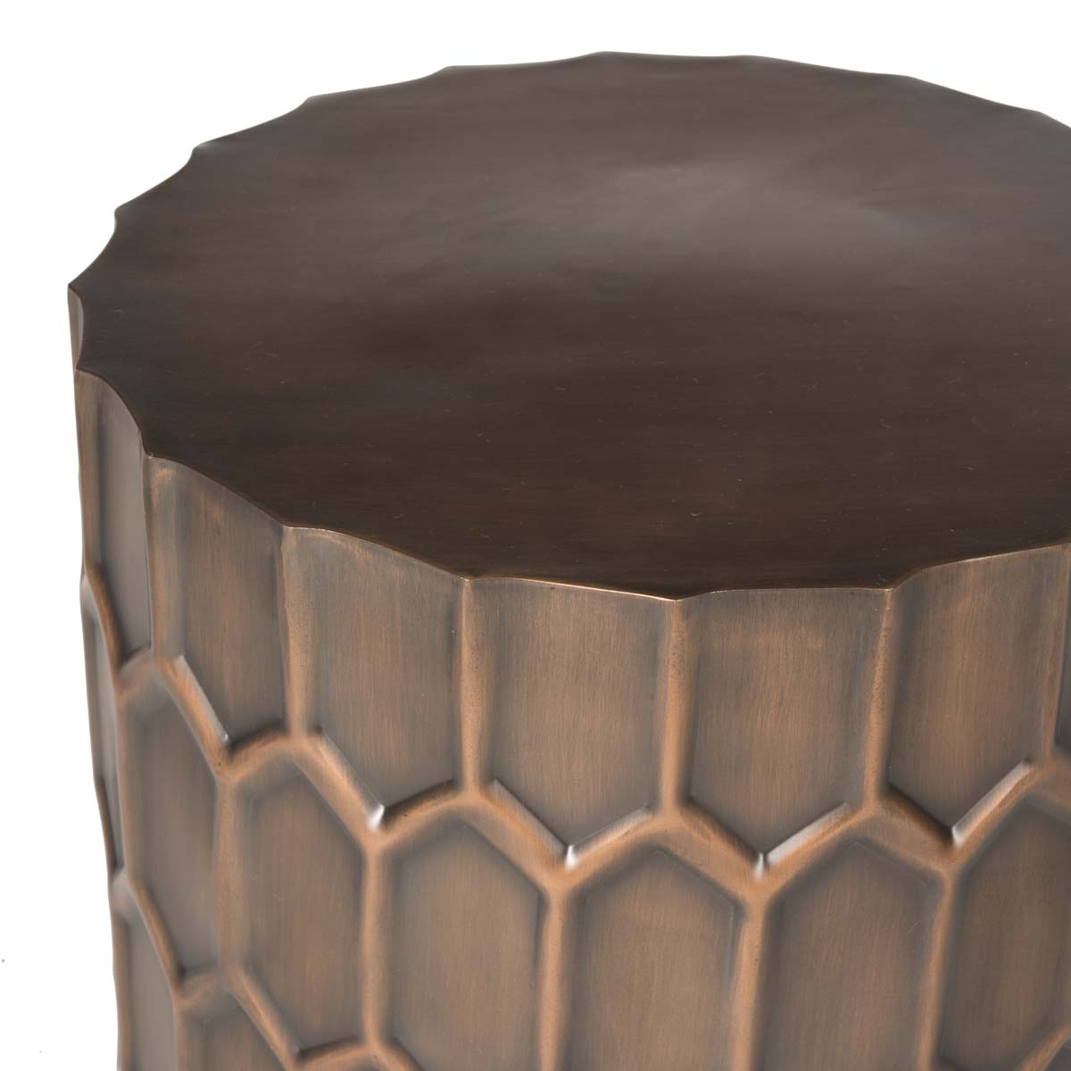 Safavieh Corey Side Tables , FOX3238 - Antique Copper