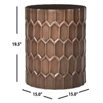 Safavieh Corey Side Tables , FOX3238 - Antique Copper