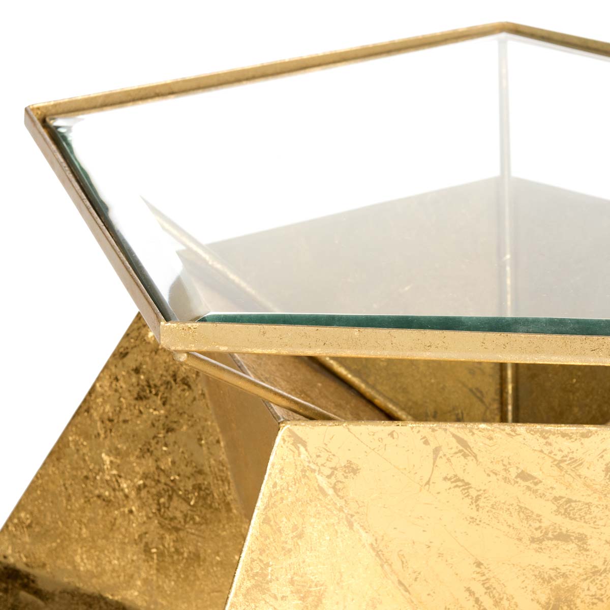 Safavieh Iona Side Table , FOX3252 - Gold