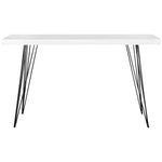 Safavieh Wolcott Retro Mid Century Lacquer Console , FOX4208 - White/Black