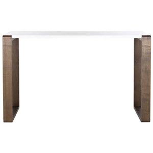Safavieh Bartholomew Mid Century Scandinavian Lacquer Console Table , FOX4209