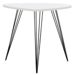 Safavieh Wynton Retro Mid Century Lacquer End Table , FOX4214 - White/Black
