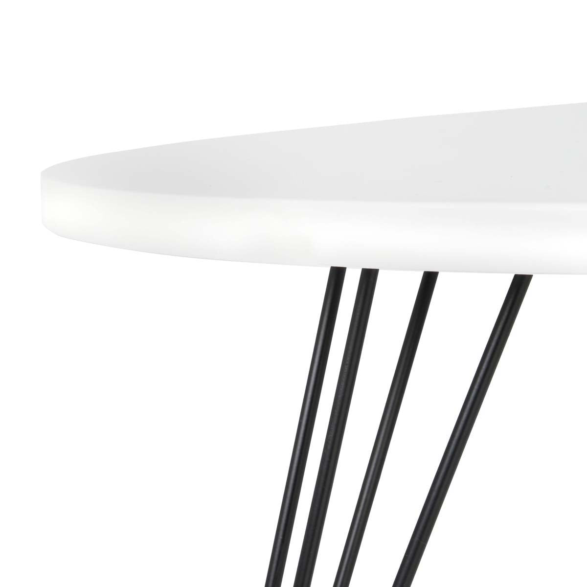 Safavieh Wynton Retro Mid Century Coffee Table , FOX4215 - White/Black