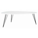 Safavieh Wynton Retro Mid Century Coffee Table , FOX4215 - White/Black
