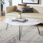 Safavieh Wynton Retro Mid Century Coffee Table , FOX4215 - White/Black