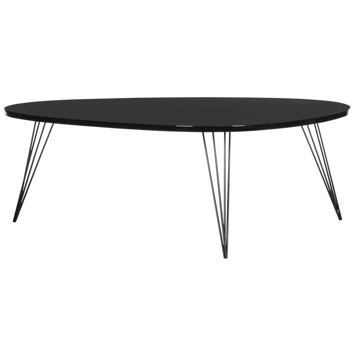 Safavieh Wynton Retro Mid Century Coffee Table , FOX4215 - Black/Black