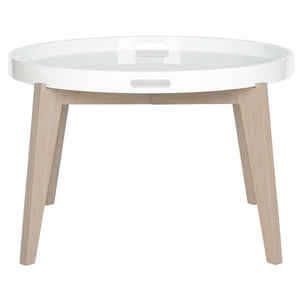 Safavieh Echo Mid Century Lacquer Tray Top Lacquer End Table , FOX4218