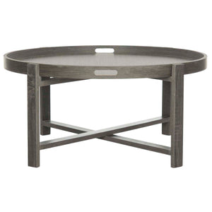Safavieh Cursten Retro Mid Century Wood Tray Top Coffee Table , FOX4231