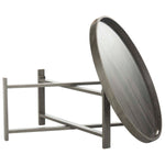 Safavieh Cursten Retro Mid Century Wood Tray Top Coffee Table , FOX4231 - Dark Grey