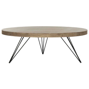 Safavieh Mansel Retro Mid Century Round Coffee Table , FOX4233