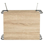 Safavieh Marcel Retro Mid Century Three Tier End Table , FOX4252 - Light Grey