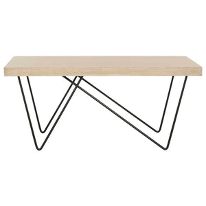 Safavieh Amos Retro Mid Century Wood Coffee Table , FOX4265