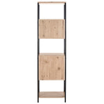Safavieh Gabrielle Retro Mid Century Wood Etagere , FOX4274 - Oak/Black