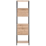 Safavieh Gabrielle Retro Mid Century Wood Etagere , FOX4274 - Oak/Black