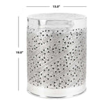 Safavieh Adrien End Table , FOX4518 - Silver
