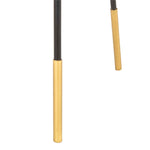 Safavieh Delia Handle Side Table , FOX4524 - Black/Gold