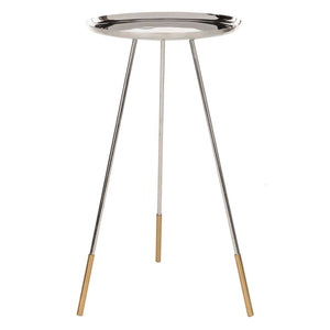 Safavieh Calix Tri Leg Contemporary Glam Side Table , FOX4527