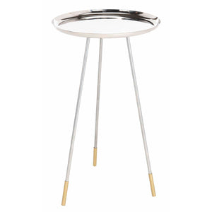 Safavieh Calix Tri Leg Contemporary Glam Side Table , FOX4527