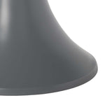 Safavieh Galium Aluminum Round Top Side Table , FOX5500 - Dark Grey