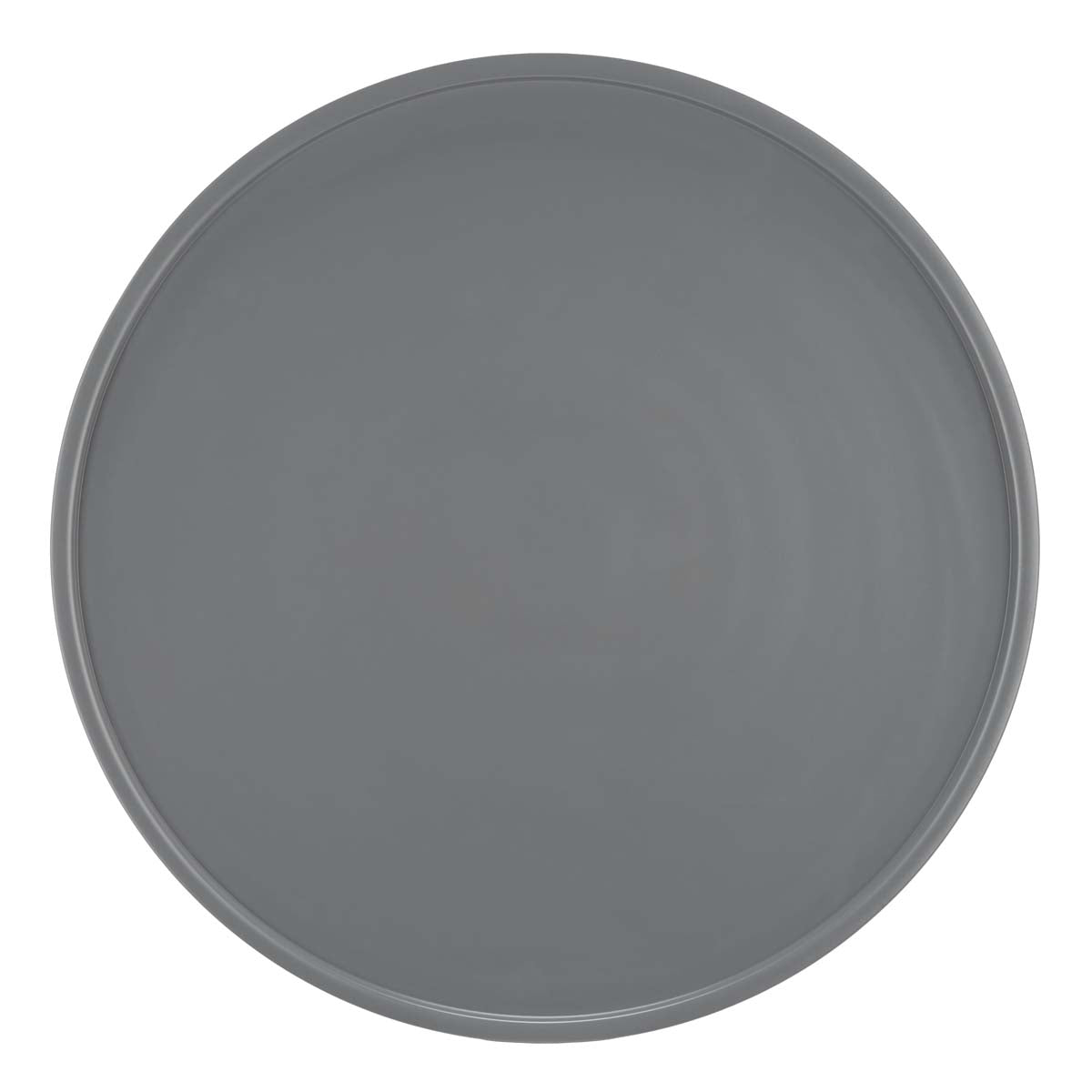 Safavieh Platina Round Top Sleek Table , FOX5510 - Dark Grey