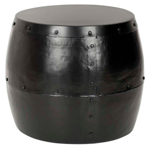 Safavieh Hogan Iron Drum Stool , FOX5512