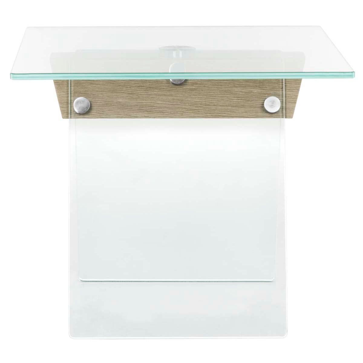 Safavieh Modern Glass Loft Accent Table , FOX6021