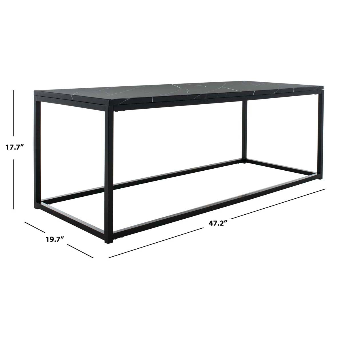 Safavieh Baize Coffee Table , FOX6022 - Black