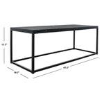 Safavieh Baize Coffee Table , FOX6022 - Black