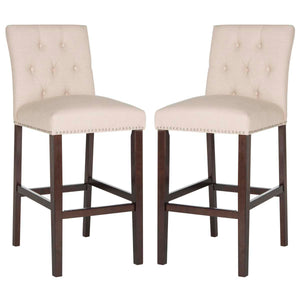 Safavieh Norah Bar Stools (Set of 2), FOX6210