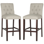 Safavieh Norah Bar Stool, FOX6210 - Light Grey