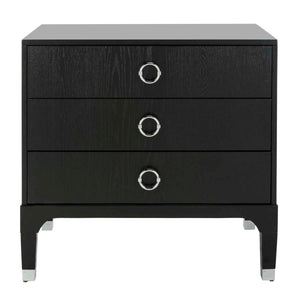 Safavieh Lorna 3 Drawer Contemporary Night Stand , FOX6232