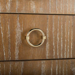 Oak Wood Veneer/Gold - Oak Wood Veneer/Gold