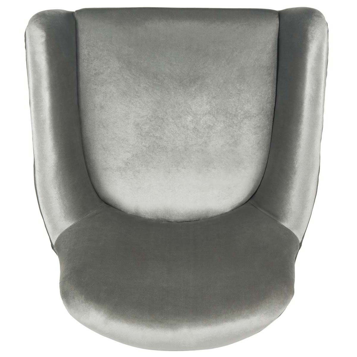 Safavieh Noelle Velvet Retro Mid Century Accent Chair , FOX6269 - Light Grey