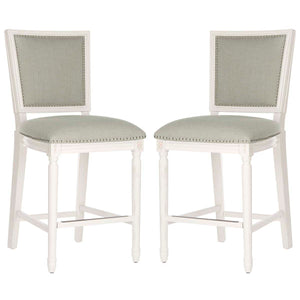 Safavieh Buchanan Rectangle Counter Stool (Set of 2), FOX6271