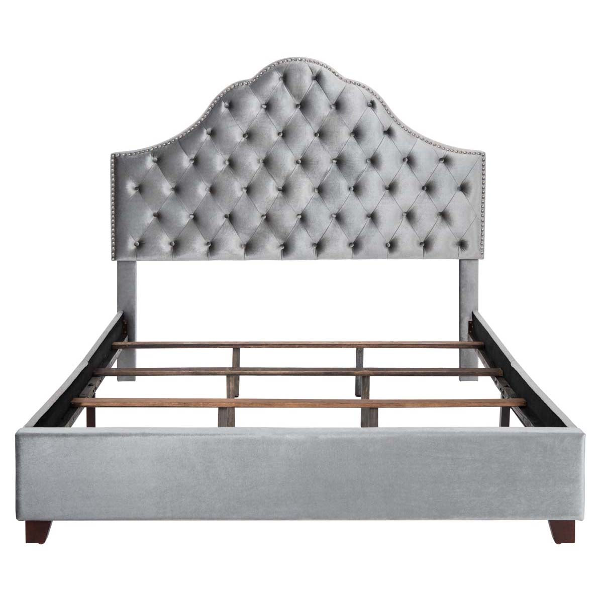 Safavieh Beckham Bed , FOX6273 - Grey