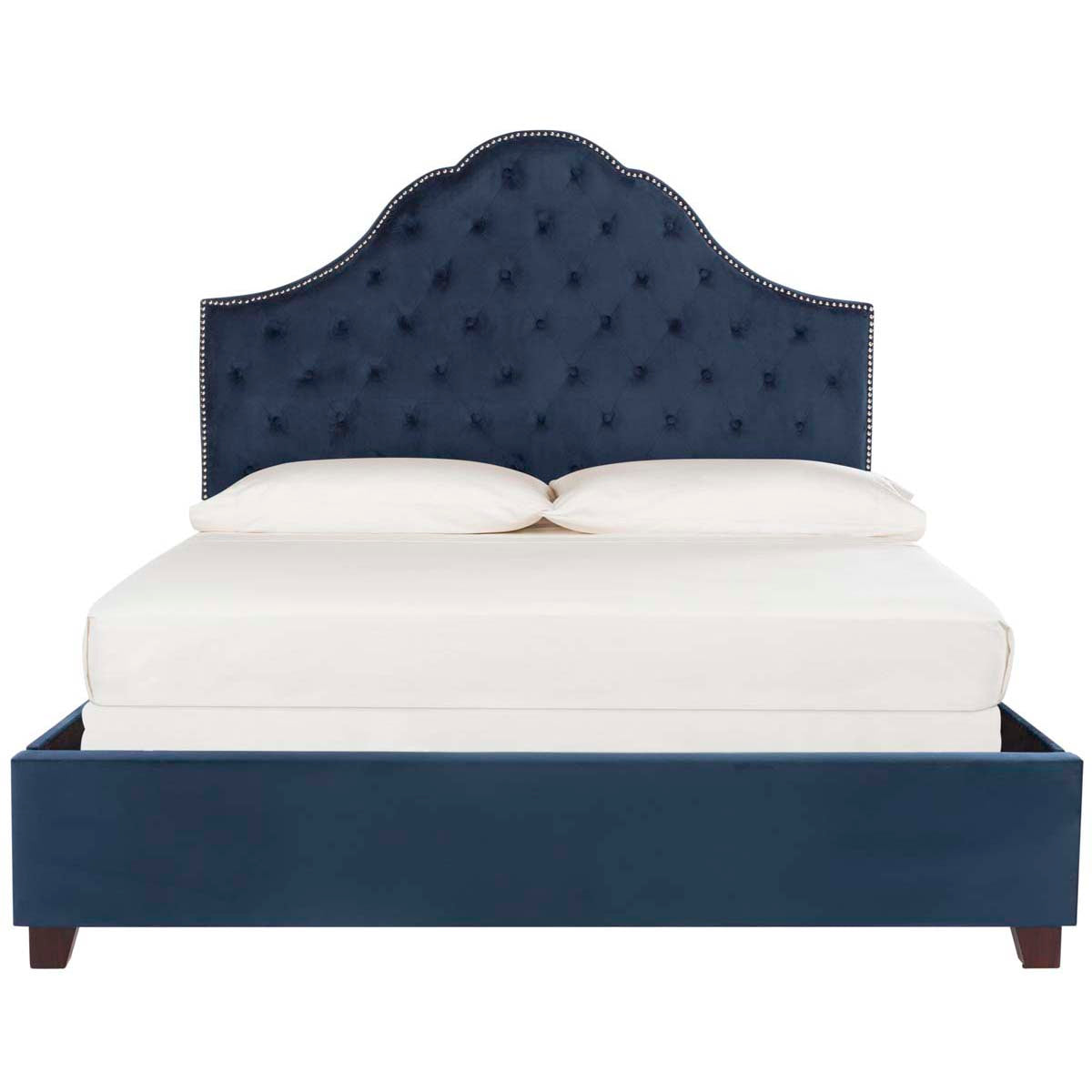 Safavieh Beckham Bed , FOX6273 - Navy