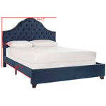 Safavieh Beckham Bed , FOX6273 - Navy
