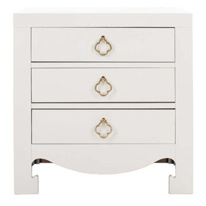 Safavieh Nero 3 Drawer Nightstand , FOX6274
