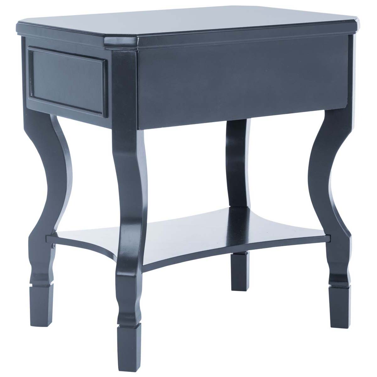 Safavieh Alaia One Drawer Night Stand , FOX6275 - Navy