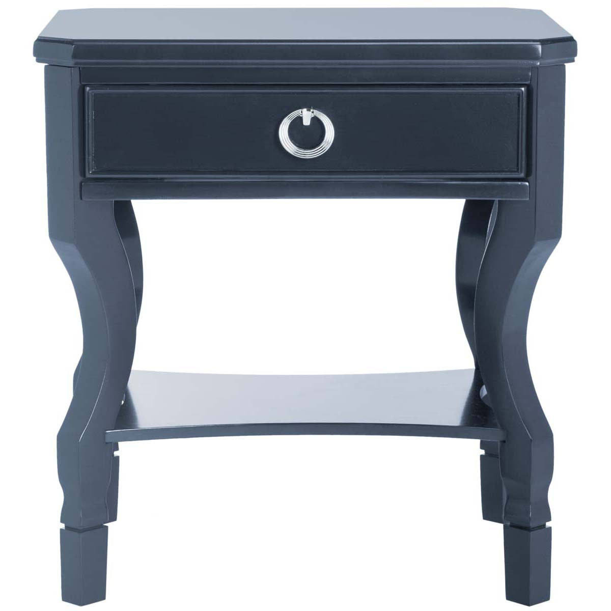 Safavieh Alaia One Drawer Night Stand , FOX6275 - Navy